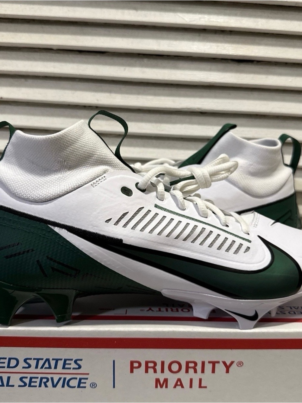 New Nike Vapor Edge Pro 360 2 TB Football Cleats Green Mens Size 11.5 FN7759-114